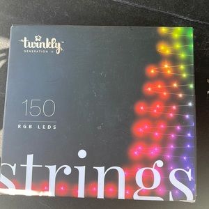 Twinkly  150 light gen 2 string RGB leds